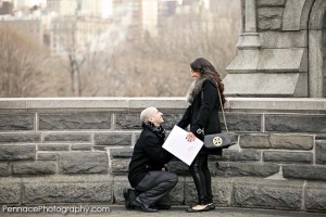 Caricature Marriage Proposal in Central Park NYC Creative Unique Caricature Marriage Proposal in Central Park NYC