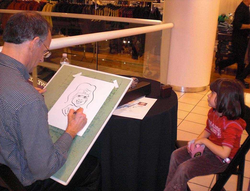 Corporate Event Caricature Artist in Manhattan New York City